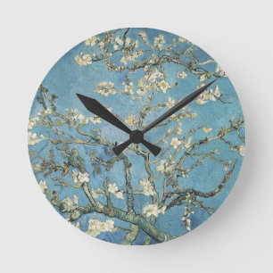 Mandelniederlassungen Vincent van Goghs   in Runde Wanduhr