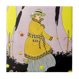 Mandel's Magazine Fliese