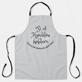 Mandilon-Zitat Schürze