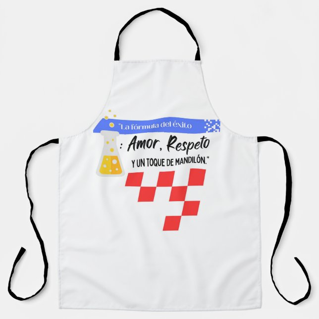 Mandilon-Zitat Schürze (Vorderseite)