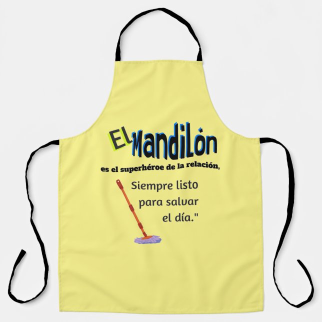Mandilon-Zitat Schürze (Vorderseite)