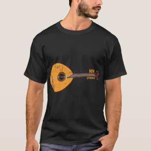 Mandolin Lover lobt ihn mit den Reihen PSALM 1 T-Shirt