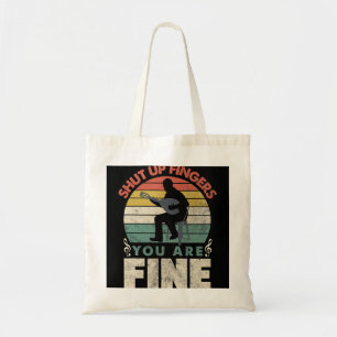 Mandolin Lover Mandolinist schaltet die Finger, di Tragetasche