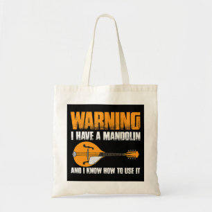 Mandolin Lover Musical Instrucian Orchest Tragetasche