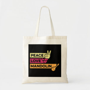 Mandolin Lover Peace Liebe Mandolin Maestro Tragetasche