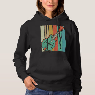 Mandolin Lover Player Funky Retro Bluegrass Mandol Hoodie