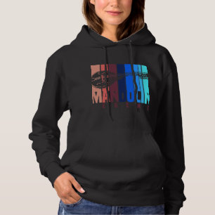 Mandolin Lover Player Musician Bluegrass Music Hoodie