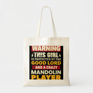 Mandolin Lover Xmas Dabbing Santas Favorite Mandol Tragetasche