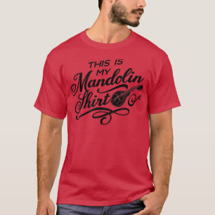 Mandolin Musician Music Instrument Folksmusik T-Shirt