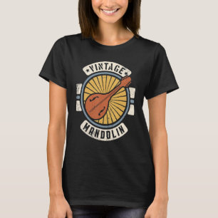 Mandolin Vintag Classic Retro 60er 70er T-Shirt