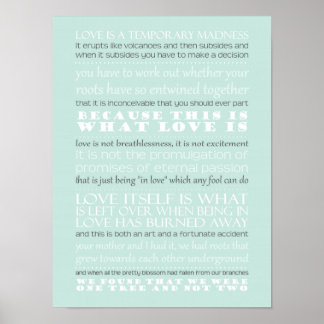 Mandolin-Zitat von Captain Corelli Poster