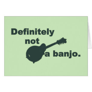 Mandoline -- Certainement pas un banjo