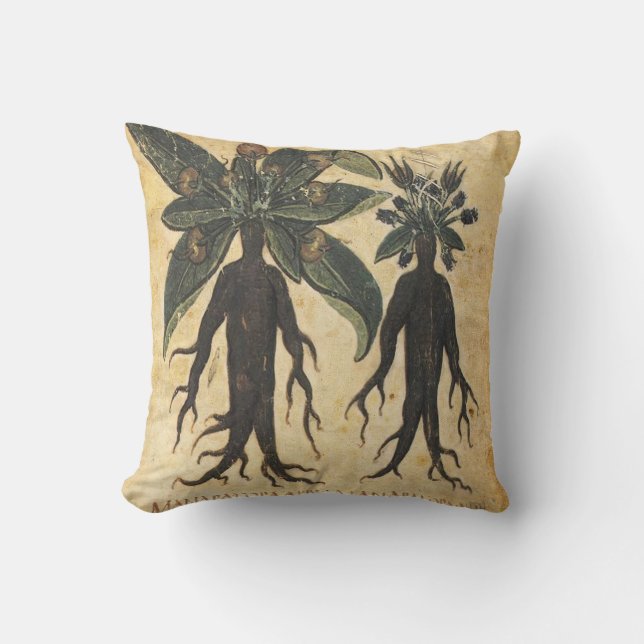 Mandrake Kunst-Kissen Kissen (Vorderseite)