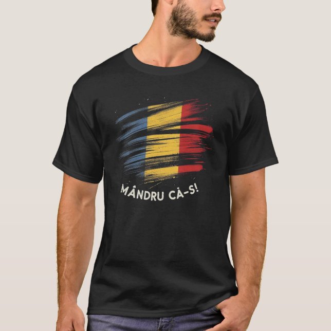 Mandru ca-s roman band T-Shirt (Vorderseite)