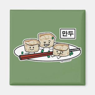 Mandu koreanischer Dim-Summenhalm Magnet