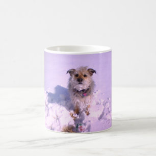 Mandy in der Schnee-Tasse Kaffeetasse