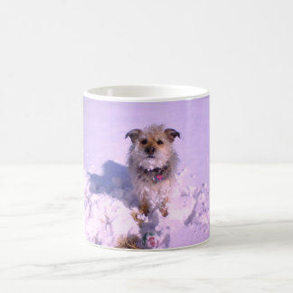 Mandy in der Schnee-Tasse Kaffeetasse