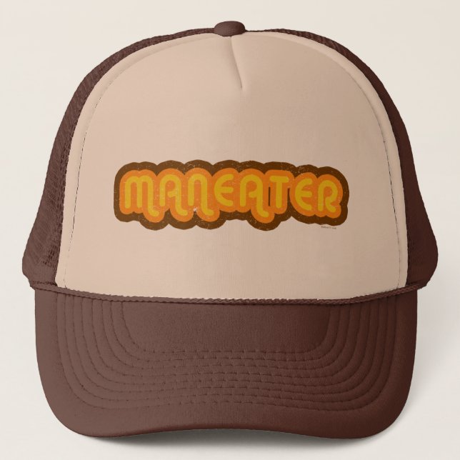 Maneater-Hut Truckerkappe (Vorderseite)