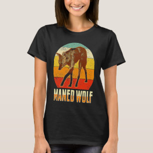 Maned Wolf Südamerika Tier 2 T-Shirt