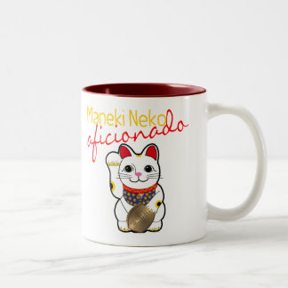 Maneki Neko Anhänger Zweifarbige Tasse