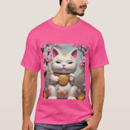 Maneki Neko Fortune Cat Viel Glück T-Shirt
