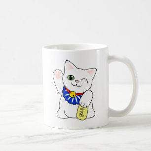 Maneki Neko glückliche Katze Kaffeetasse