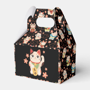 Maneki Neko Glückskatzen Geschenkschachtel