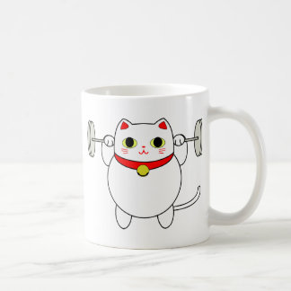 Maneki Neko Hockenkatze Kaffeetasse