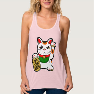 Maneki Neko: Japanisch Lucky Cat Tank Top