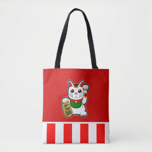 Maneki Neko: Japanisch Lucky Cat Tasche