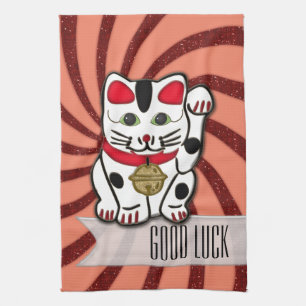 Maneki Neko Küchentuch