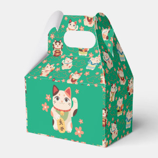 Maneki Neko Lucky Cats Geschenkschachtel