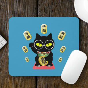 Maneki Neko Lucky Poilue Mousepad