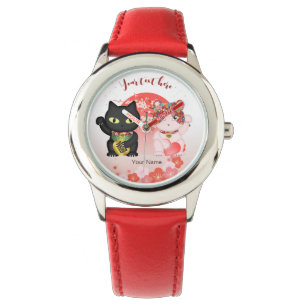 Maneki Neko Lucky Poiluna Watch Armbanduhr