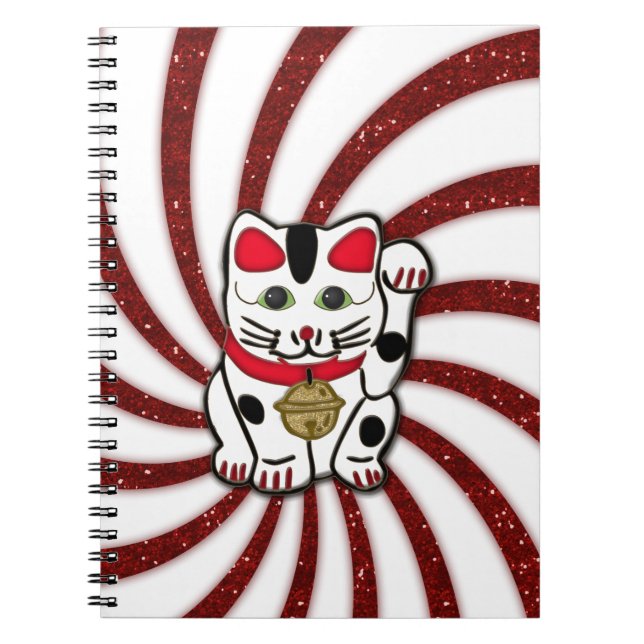 Maneki Neko Notizblock (Vorderseite)