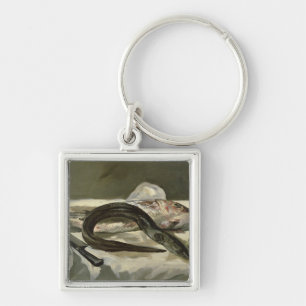 Manet   Aal und rote Meeräsche, 1864 Schlüsselanhänger