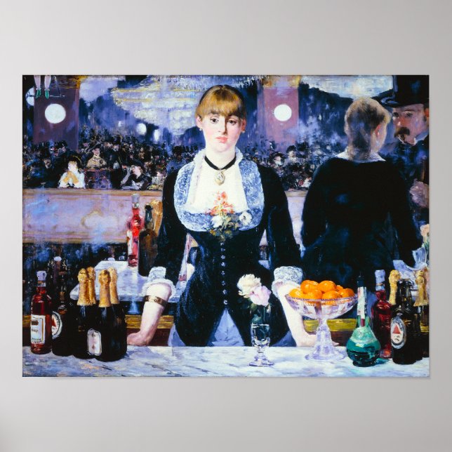 Manet Bar at the Folies Bergere Poster (Vorne)
