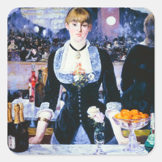 Manet Bar at the Folies Bergere Stickers (Vorderseite)