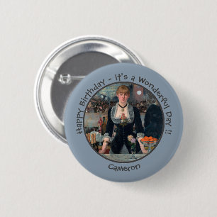 Manet Bar bei der Folies-Bergère Party Collection Button