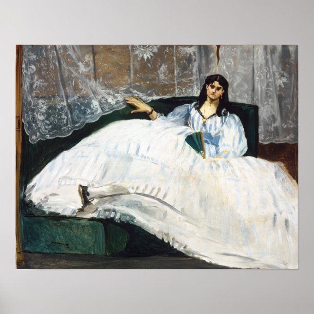Manet - Baudelaires Ministerin, neu formuliert Poster (Vorne)