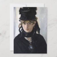 Manet - Berthe Morisot mit einem Blumenstrauß