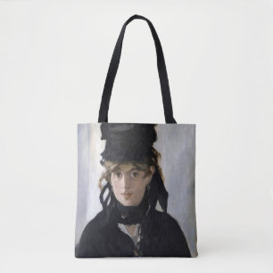 Manet - Berthe Morisot mit einem Blumenstrauß Tasche
