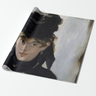 Manet - Berthe Morisot mit einem Veilchenstrauß Geschenkpapier