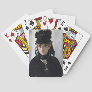 Manet - Berthe Morisot mit einem Veilchenstrauß Spielkarten
