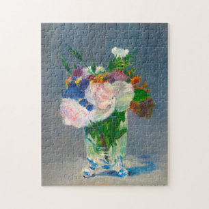 Manet-Blume in einer Crystal Vase
