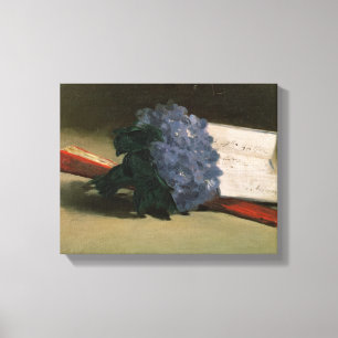 Manet Blumenstrauß der Veilchen, 1872 Leinwanddruck