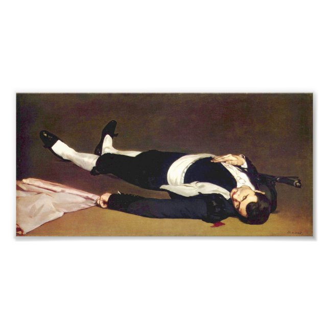 Manet Dead Matador Print Fotodruck (Vorne)