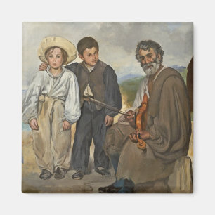 Manet der alte Musiker, 1862 Magnet