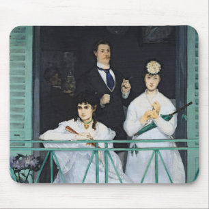 Manet der Balkon, 1868-9 Mousepad