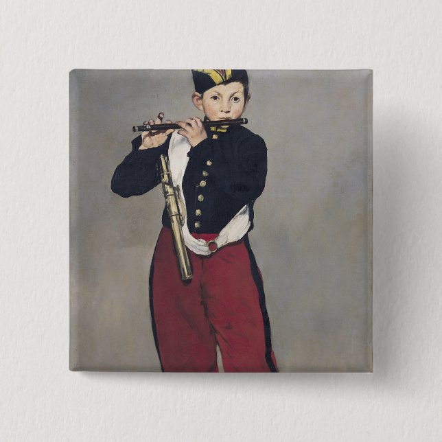 Manet | der Fifer, 1866 Button (Vorderseite)